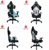 Office Logix Shop Office Task Chair High Back Gaming Chair with Massage Lumbar