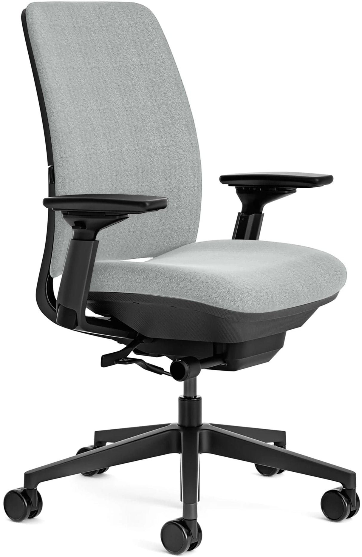 Office Logix Shop Office Task Chair Steelcase Amia Task Chair - Fully Adjustable - Black Frame (Renewed)