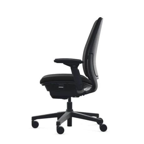 Office Logix Shop Office Task Chair Steelcase Amia Task Chair - Fully Adjustable - Black Frame (Renewed)