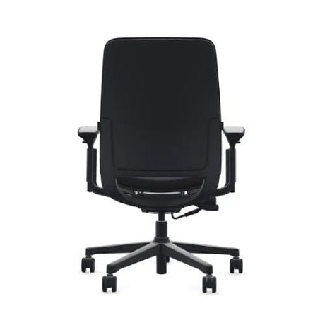 Office Logix Shop Office Task Chair Steelcase Amia Task Chair - Fully Adjustable - Black Frame (Renewed)