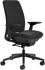 Office Logix Shop Office Task Chair Steelcase Amia Task Chair - Fully Adjustable - Black Frame (Renewed)