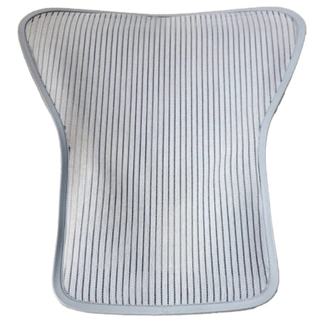 OfficeLogixShop Herman Miller Aeron Chair Parts Replacement Back Mesh for Herman Miller Aeron Chair - Size B (Titanium/Zinc)