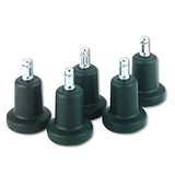 OfficeLogixShop - High Profile Bell Glides (Set of 5) - Office Logix Shop