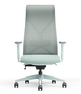 OfficeLogixShop Office Chairs Glacier Blue Nova Logix Fully Ergonomic Chair (New)