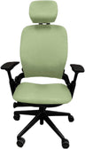 OfficeLogixShop Office Chairs Green Steelcase Leap V2 Chair with Headrest (Chair ships in 3 business days and the headrest on 31 Dec)