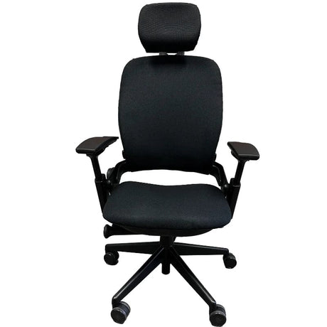 OfficeLogixShop Office Chairs Steelcase Leap V2 Chair with Headrest (Chair ships in 3 business days and the headrest on 30 Jan)