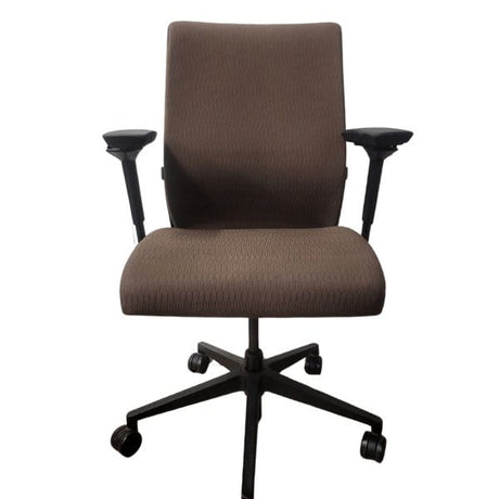 OfficeLogixShop Office Chairs Steelcase Think Chair Brown Upholstered