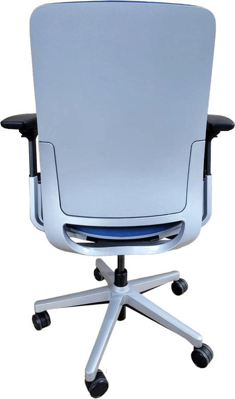 Steelcase Amia Fully Adjustable Ergonomic Task Chair - Blue (Renewed) - Office Logix Shop