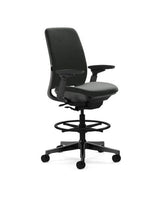 Steelcase Amia Stool, All Features, Adjustable Arms, Adjustable Lumbar Support (Renewed) - Office Logix Shop