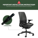 Steelcase Amia Task Chair - Fully Adjustable - Black Frame (Renewed) - Office Logix Shop