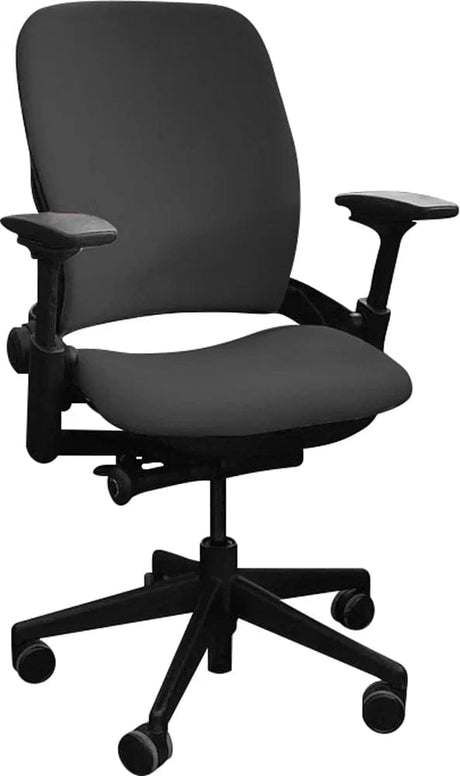 Steelcase Leap V2 Chair with Black Base and Frame (Rеnеwеd) - Office Logix Shop