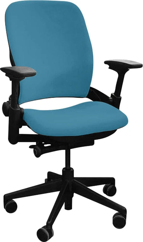 Steelcase Leap V2 Chair with Black Base and Frame (Rеnеwеd) - Office Logix Shop