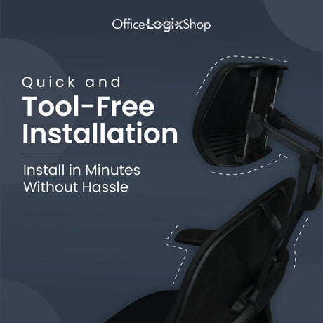 Steelcase Leap V2 Headrest - (Limited Quantity in Stock) - UTILITY PATENT PENDING - Office Logix Shop