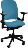 Steelcase Office Chairs Blue Steelcase Leap V2 Chair with Black Base and Frame (Rеnеwеd)