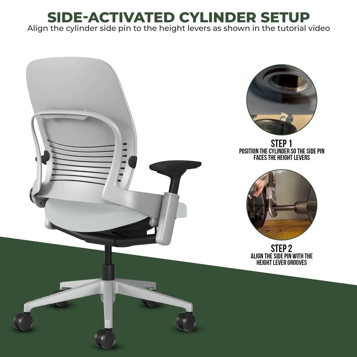 Steelcase Office Chairs Steelcase Leap V2 Chair with Platinum Base and Frame - Fully Loaded (Rеnеwеd)