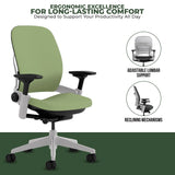 Steelcase Leap V2 - Fully Loaded w/Lumbar Support (Renewed) - Office Logix Shop