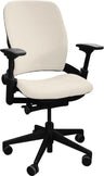 Steelcase Office Chairs Tan Steelcase Leap V2 Chair with Black Base and Frame - Fully Loaded (Rеnеwеd)