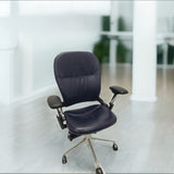 Steelcase Office Task Chair Executive Leather Steelcase Leap Chair (Used)