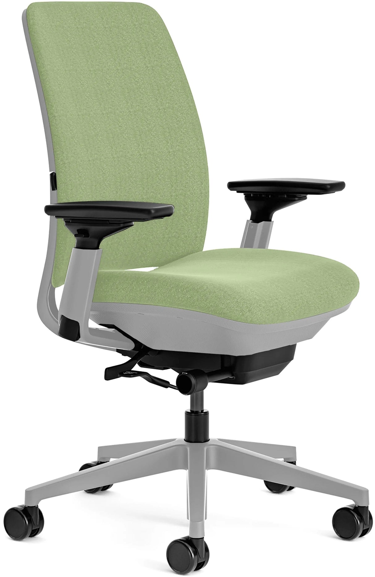 Steelcase Amia Task Chair - Fully Adjustable - Platinum Frame (Renewed) - Office Logix Shop