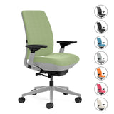 Steelcase Amia Task Chair - Fully Adjustable - Platinum Frame (Renewed) - Office Logix Shop