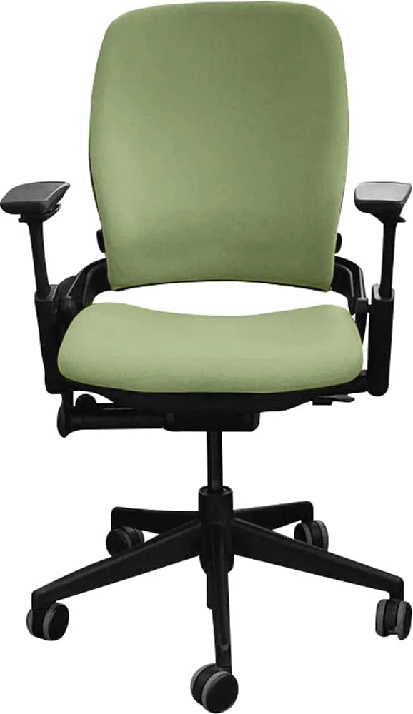 Steelcase Office Task Chair Steelcase Leap V2 Chair with Black Base and Frame  (Rеnеwеd)